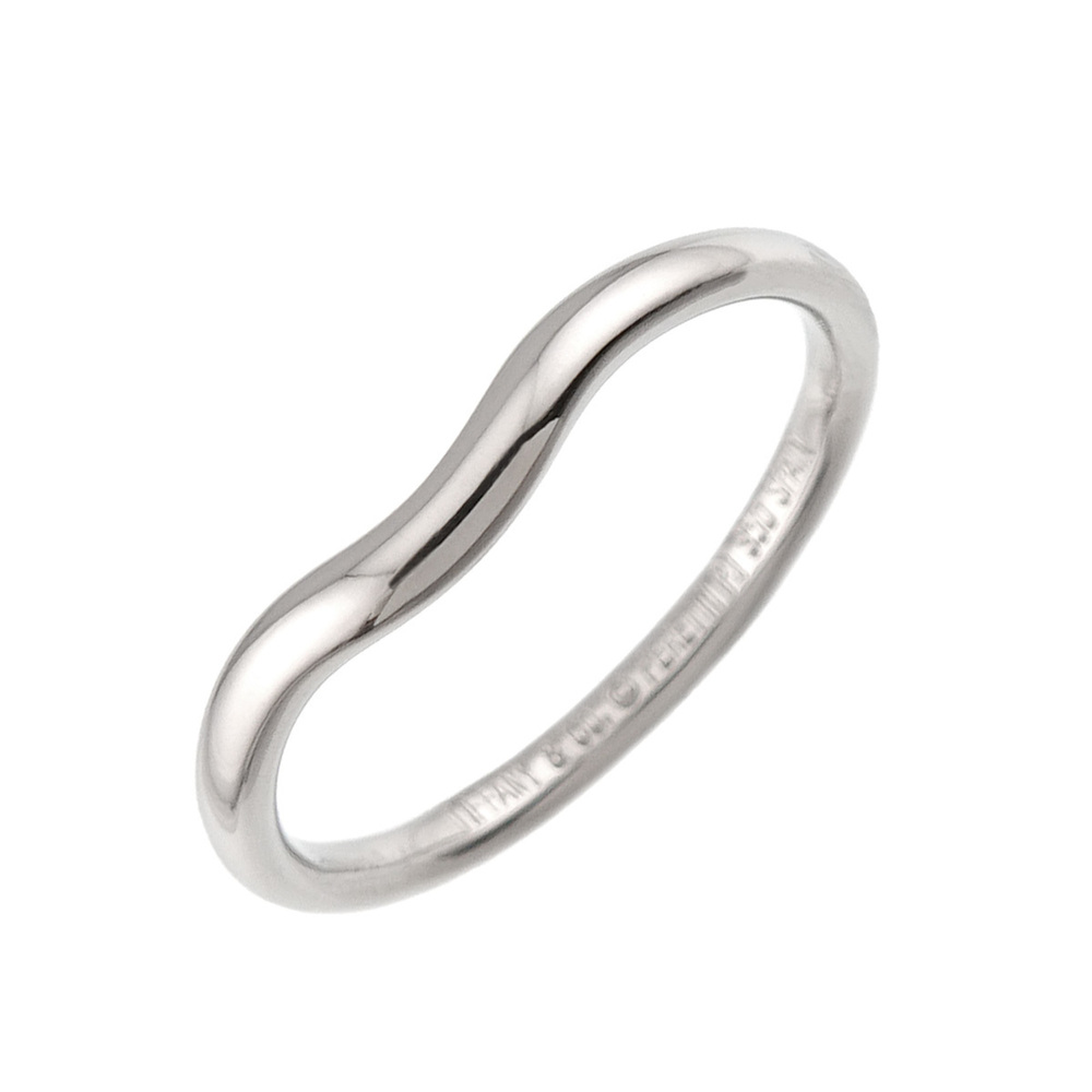 Tiffany & Co. Curved Band Ring (Pt Platinum)